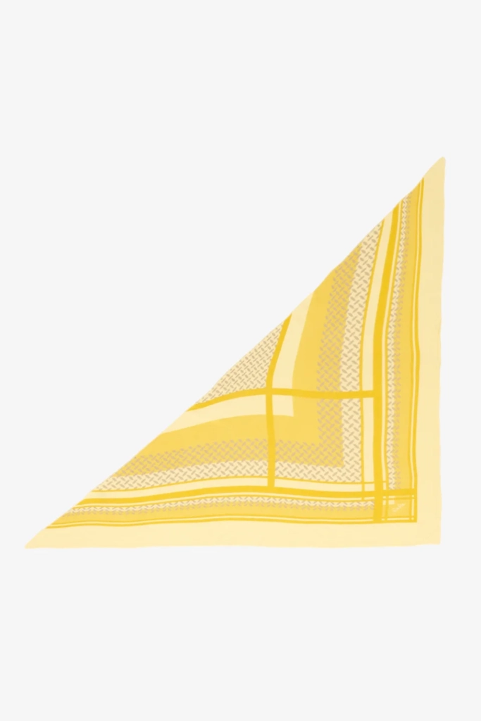 Lala Berlin Triangle Double Heritage cashmere yellow Black Friday Preise