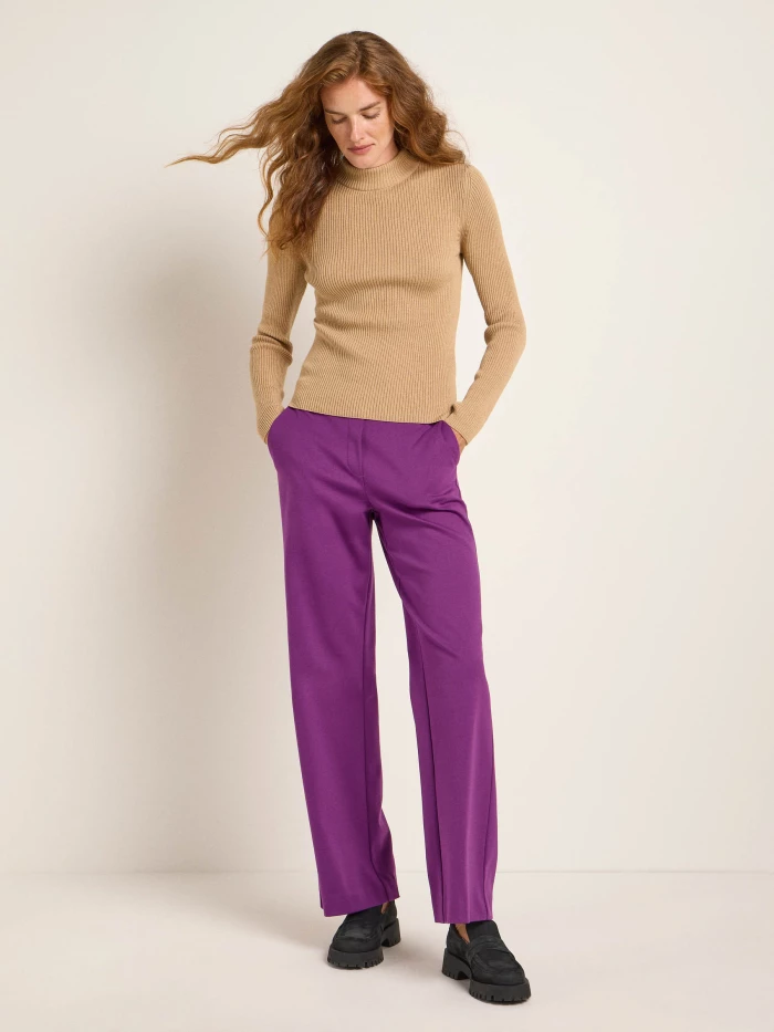 Lanius Stehkragenpullover (GOTS) Saisonschlussverkauf