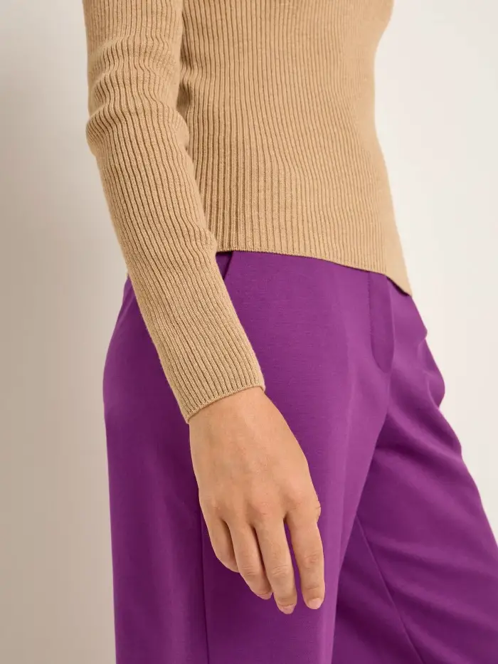 Lanius Stehkragenpullover (GOTS) Saisonschlussverkauf