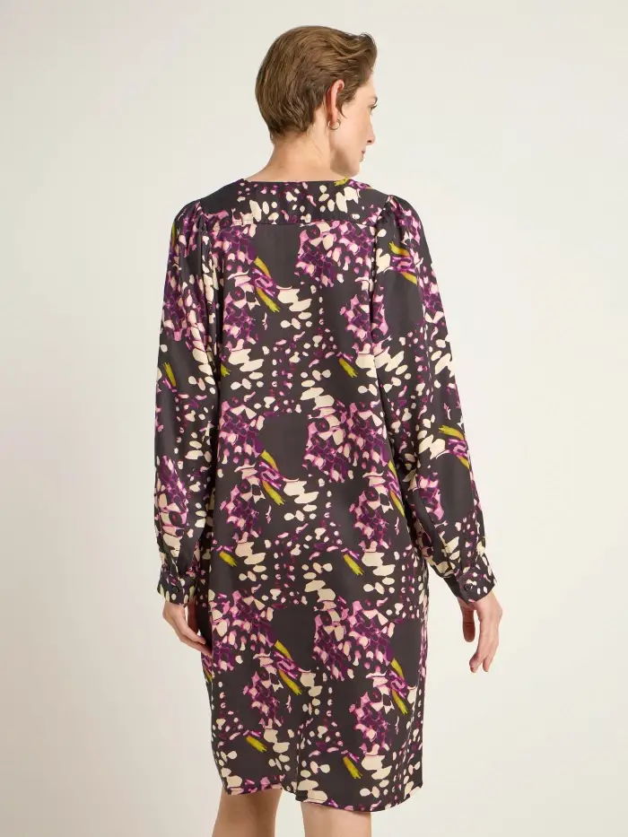 Lanius Kleid mit Kräuseln Black Friday