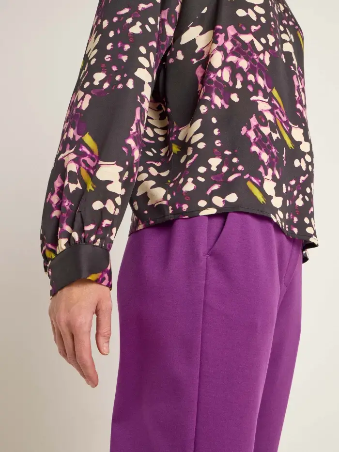 Lanius Bluse mit Kräuseln Heißer Verkauf