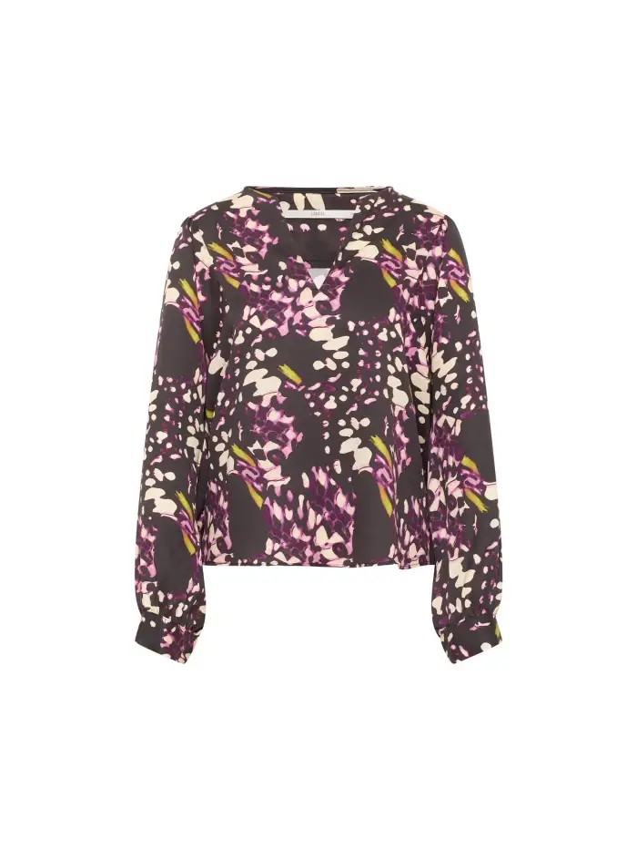 Lanius Bluse mit Kräuseln Heißer Verkauf