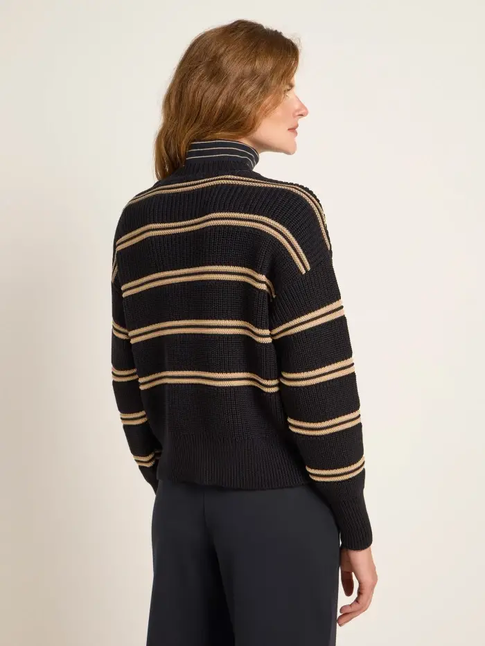 Lanius Streifenpullover (GOTS) Exklusive Angebote