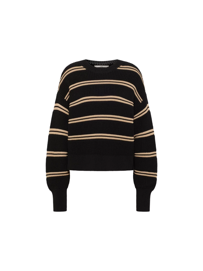 Lanius Streifenpullover (GOTS) Exklusive Angebote