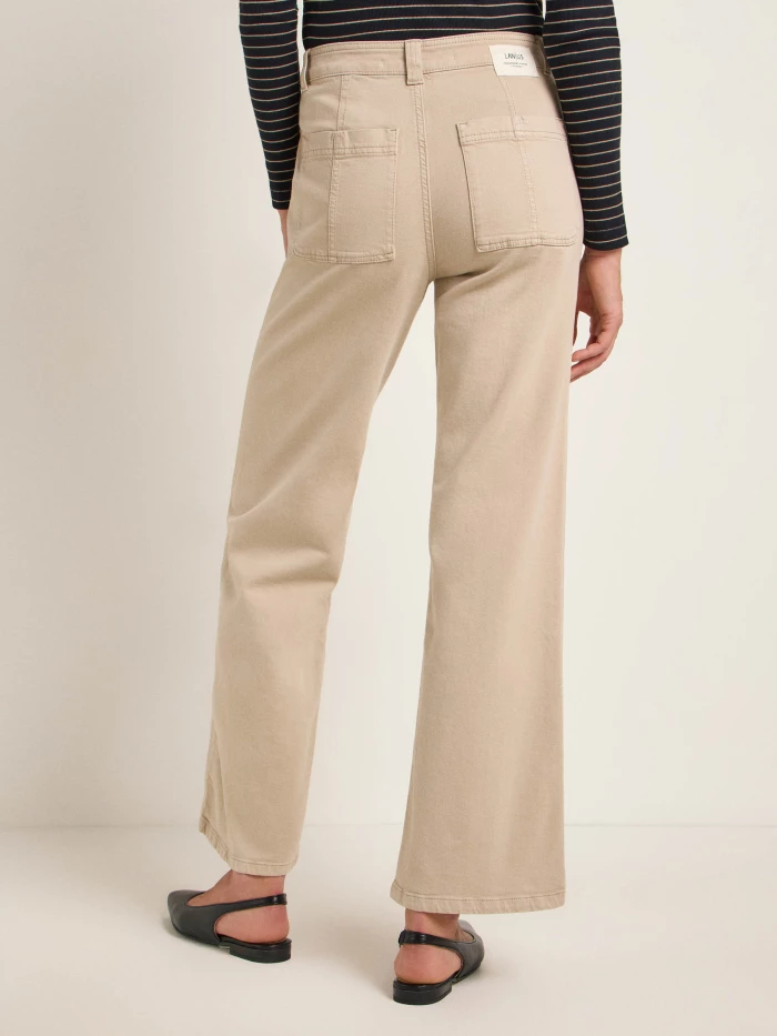 Lanius Hose mit weitem Bein (GOTS) Große Rabatte