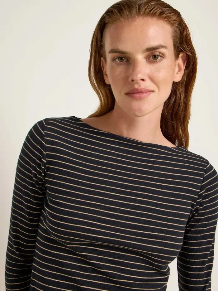Lanius U-Boot Shirt mit Streifen (GOTS) Neuheiten