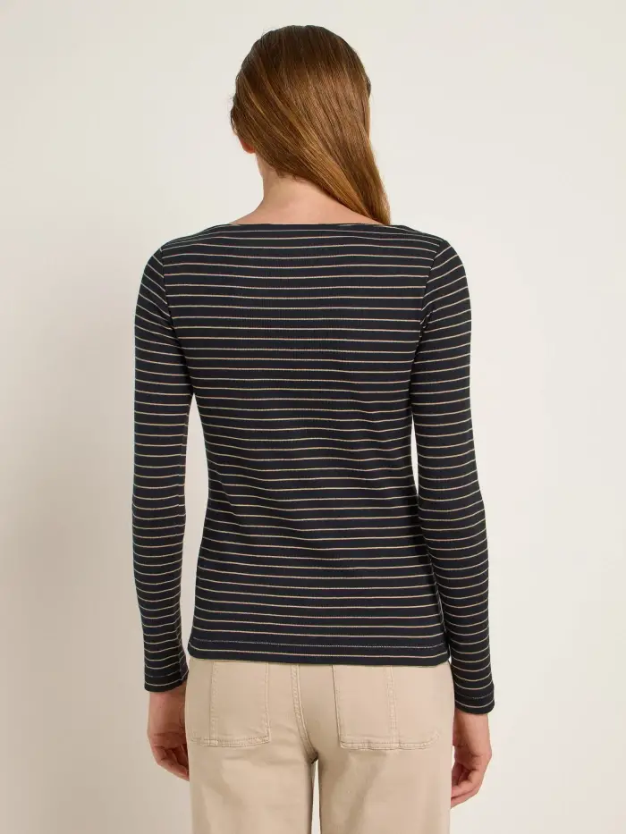Lanius U-Boot Shirt mit Streifen (GOTS) Neuheiten