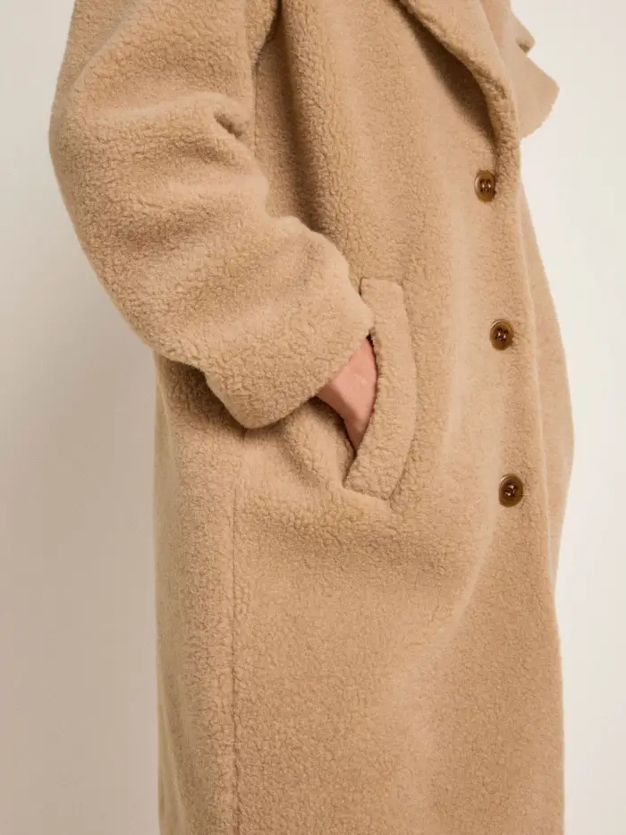 Lanius Teddy Mantel Saisonale Angebote