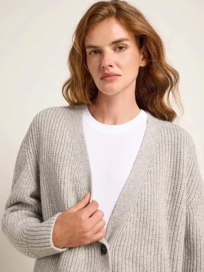 Lanius Lange Strickjacke (GOTS) Riesige Ersparnisse
