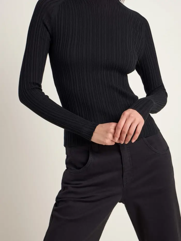 Lanius Rippenpullover (GOTS) JETZT KAUFEN