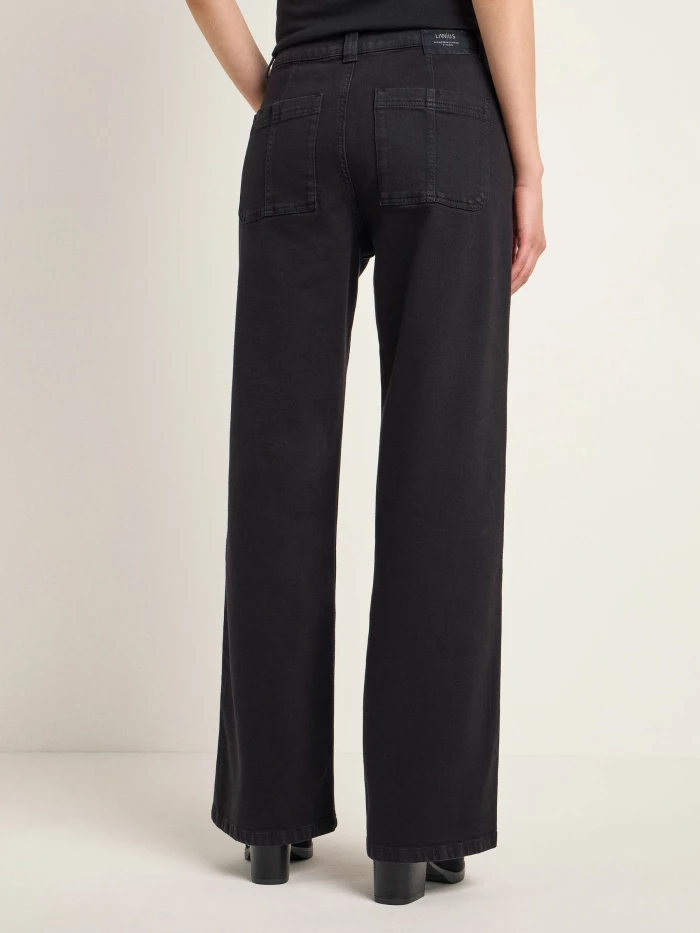 Lanius Hose mit weitem Bein (GOTS) Neueste Stile