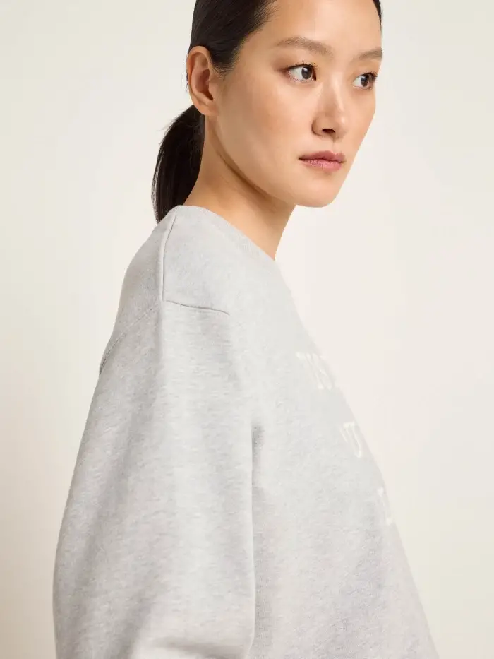 Lanius Statement Sweatshirt "wish you well" (GOTS) Letzter Tag