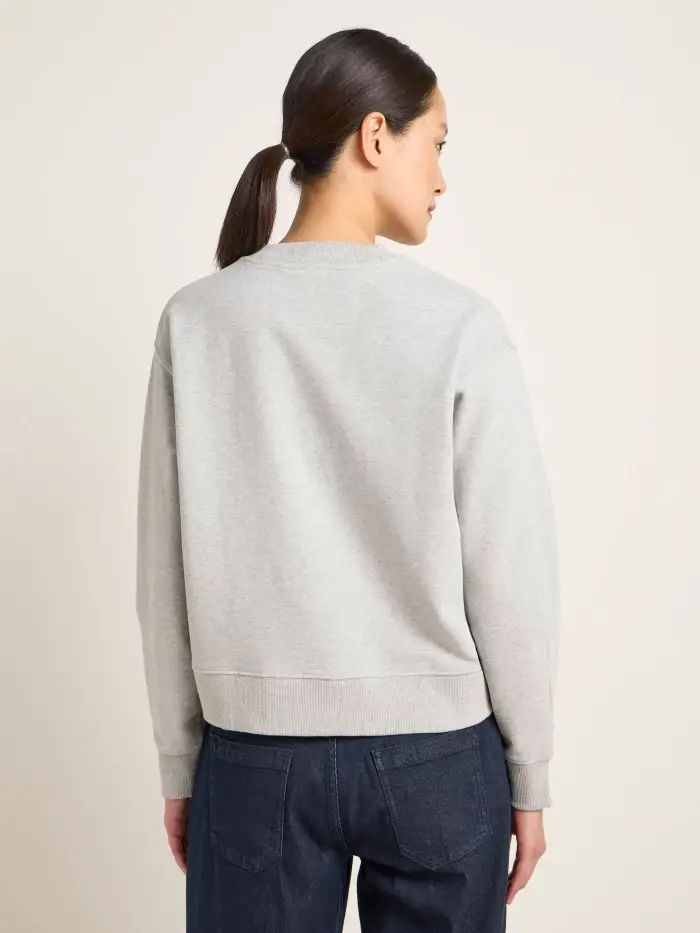 Lanius Statement Sweatshirt "wish you well" (GOTS) Letzter Tag