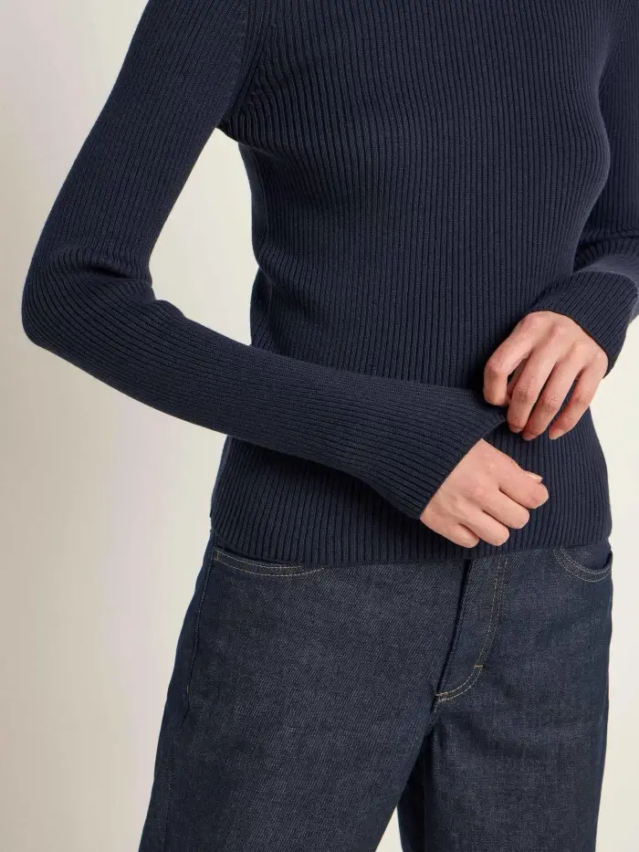 Lanius Stehkragenpullover (GOTS) Bis zu 65% Rabatt