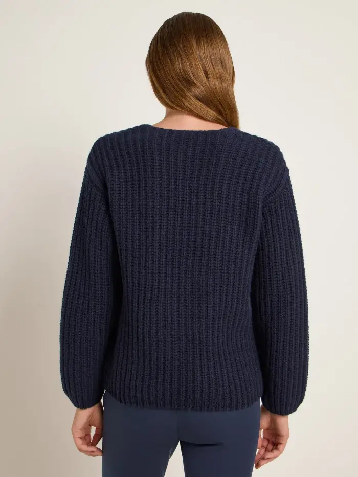 Lanius Pullover mit V-Ausschnitt (GOTS) Discount Store für neue Produkte