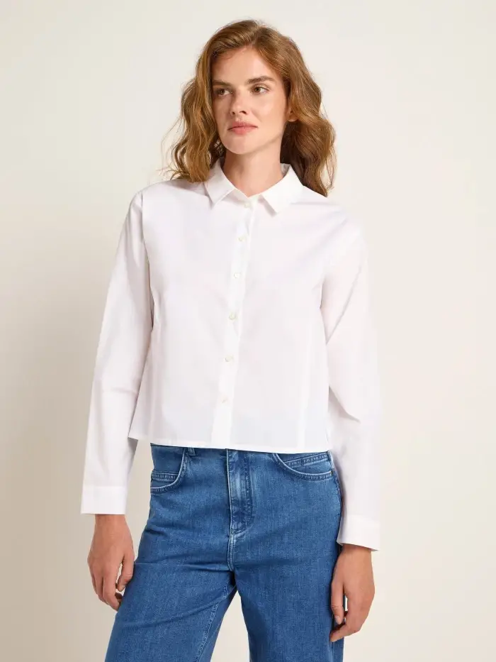 Lanius Hemdbluse Cropped (OCS) Riesige Rabatte
