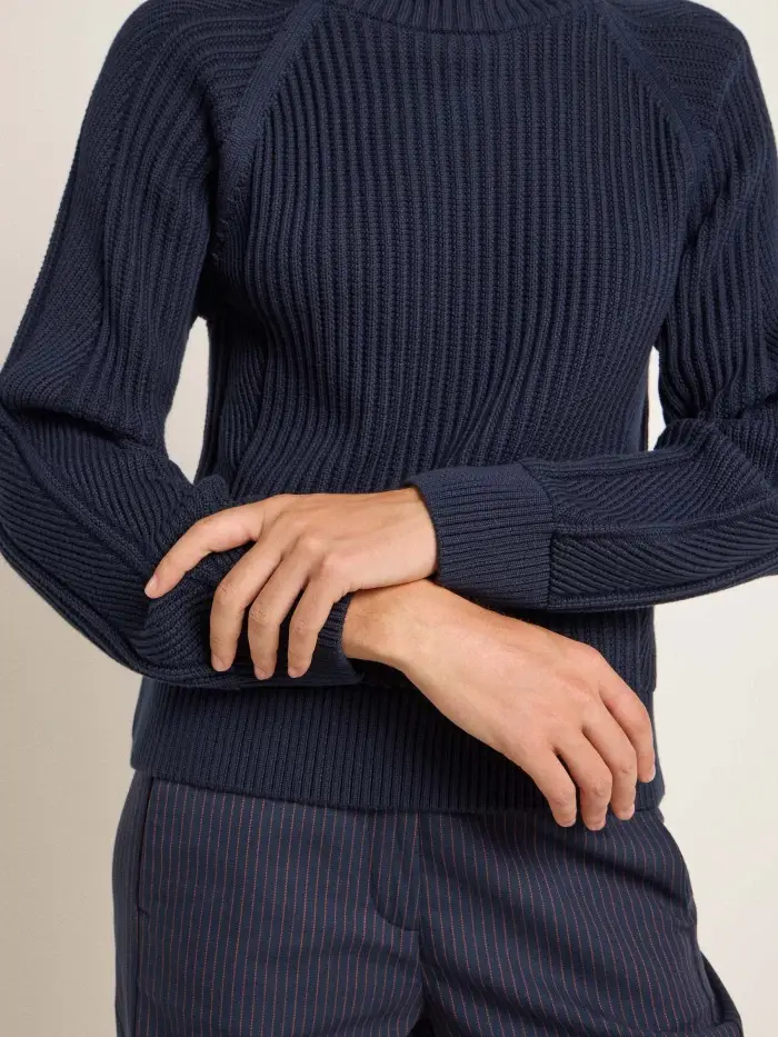 Lanius Grobstrick Pullover (GOTS) Clearance-Verkauf