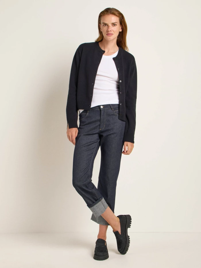 Lanius Boxy Strickjacke (GOTS) Im Verkauf