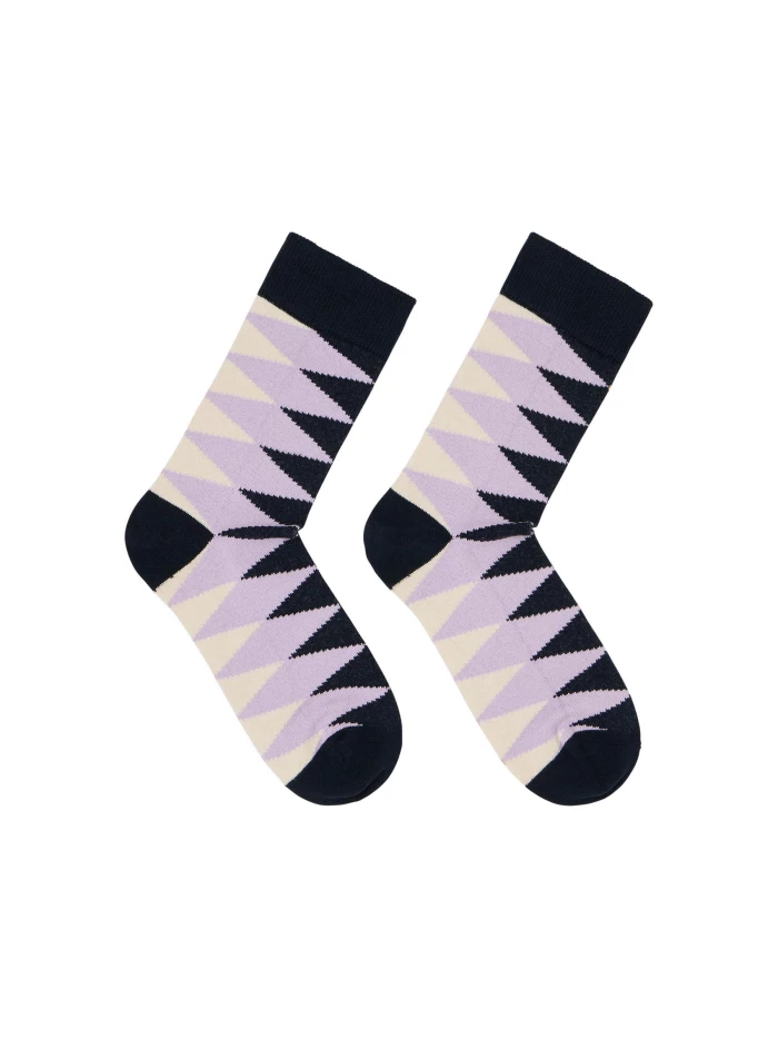 Lanius Socken mit Rauten (GOTS) Fabrik Onlineshop