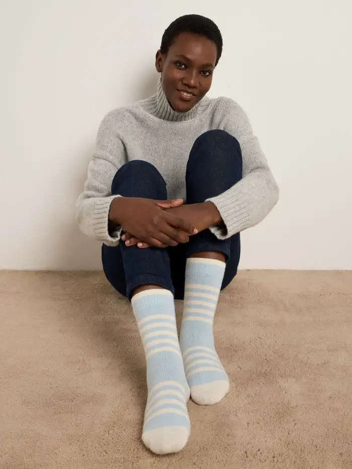 Lanius Socken mit Streifen (GOTS) Exklusivangebot