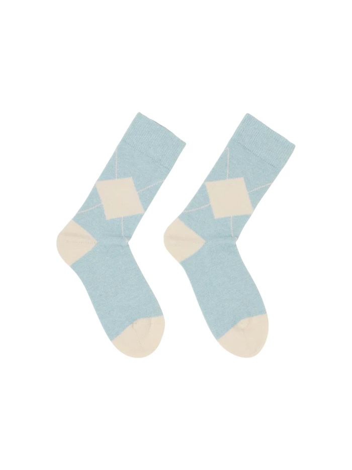 Lanius Socken mit Rauten (GOTS) Preisnachlass
