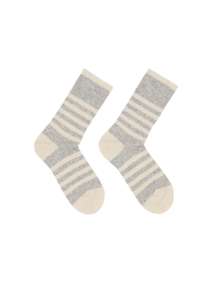 Lanius Socken mit Streifen (GOTS) Osterangebot
