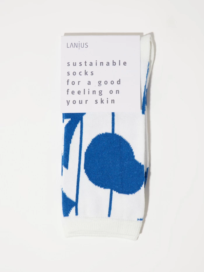 Lanius Socken Print Graphic Dots (GOTS) Kauf eins, bekomm eins gratis