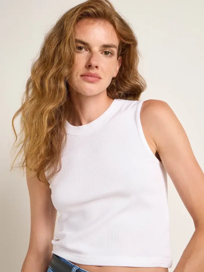 Lanius Cropped Top (GOTS) Bis zu 60% Rabatt