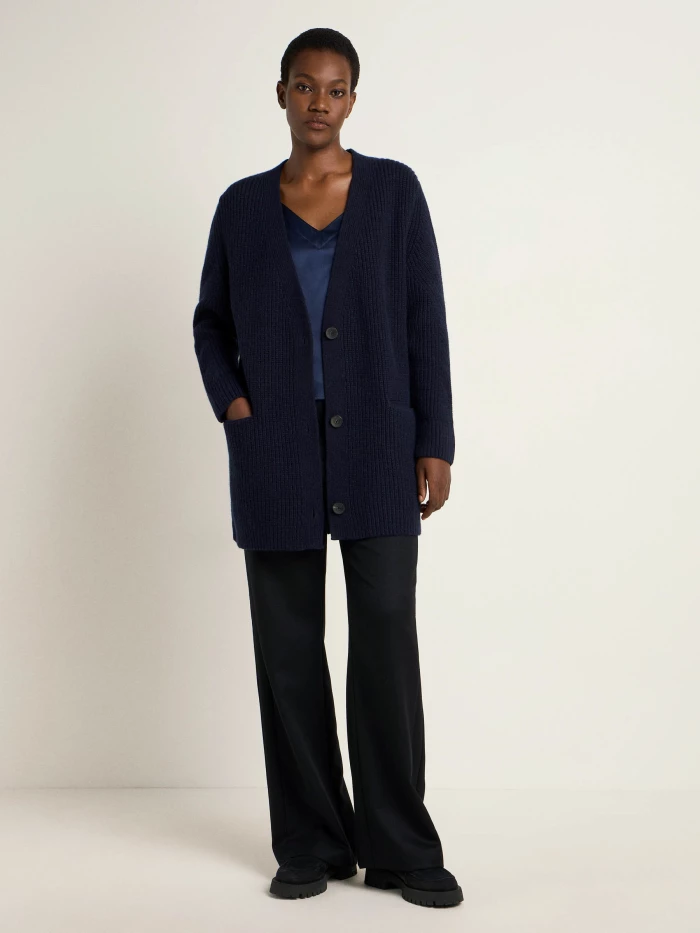 Lanius Lange Strickjacke (GOTS) Fabrikladen