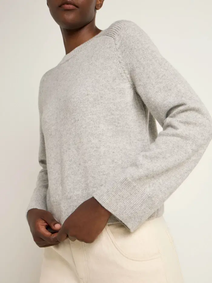 Lanius Cropped Pullover (GOTS) Auslauf