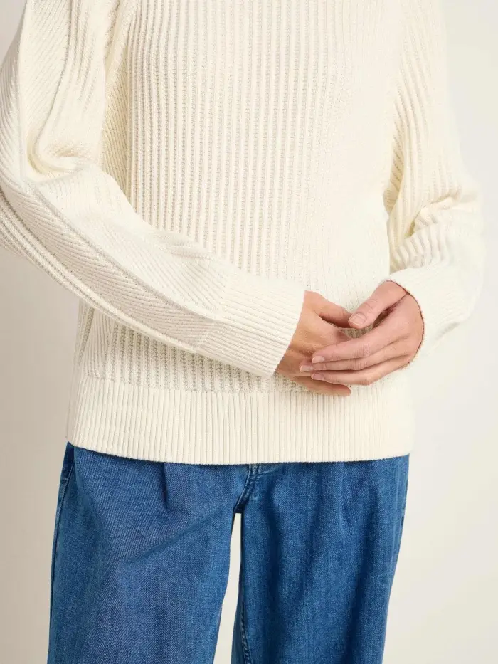 Lanius Grobstrick Pullover (GOTS) im Angebot