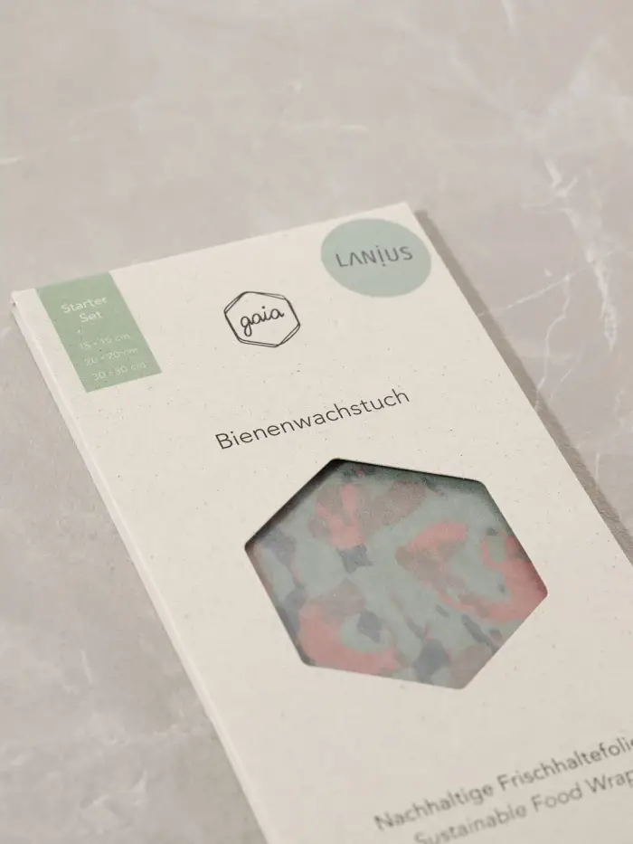 Lanius Bio Bienenwachstücher Starter Set (S/M/L) Saisonale Angebote