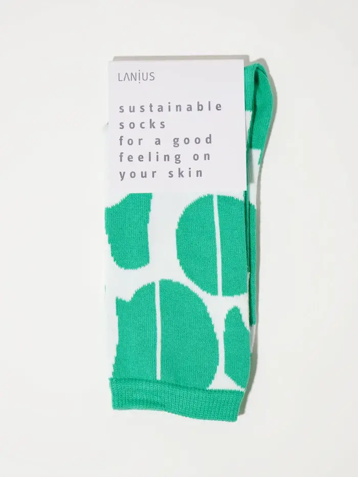 Lanius Socken Print Graphic Dots (GOTS) Tiefpreis