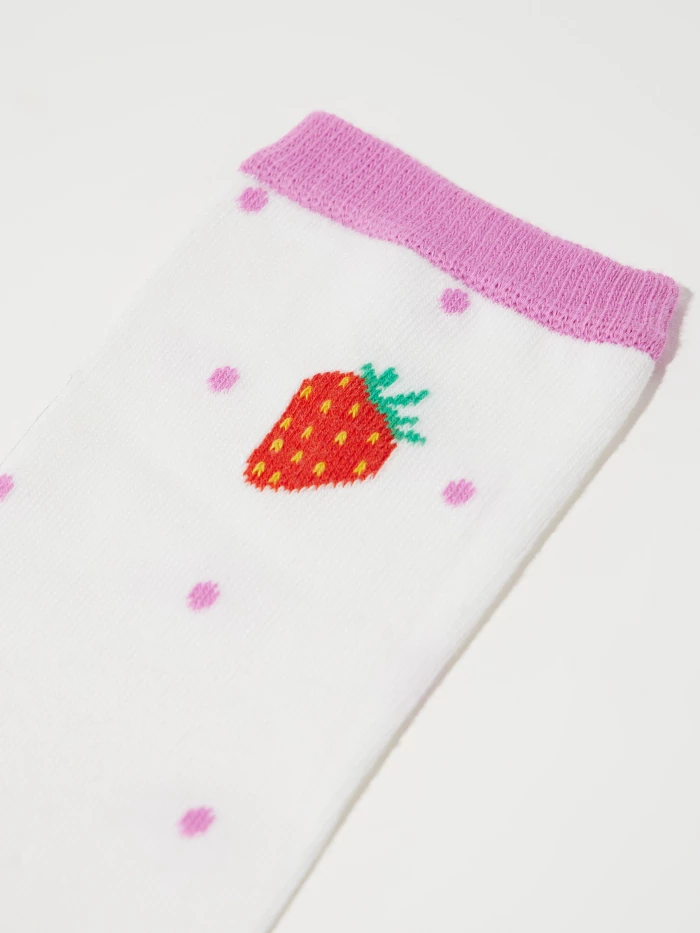 Lanius Socken mit Punkten (GOTS) Letzte 2 Tage
