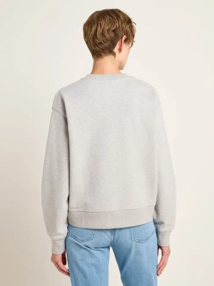 Lanius Statement Sweatshirt "WOW" (GOTS) Fabrikverkauf