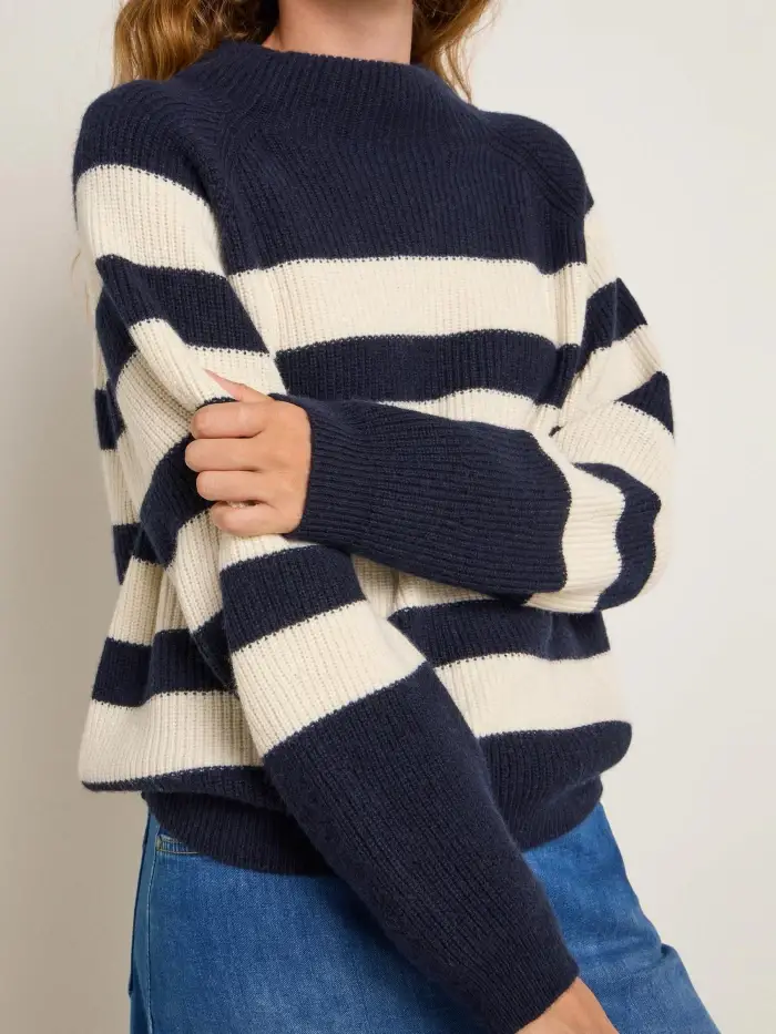 Lanius Streifenpullover (GOTS) Fabrikpreis