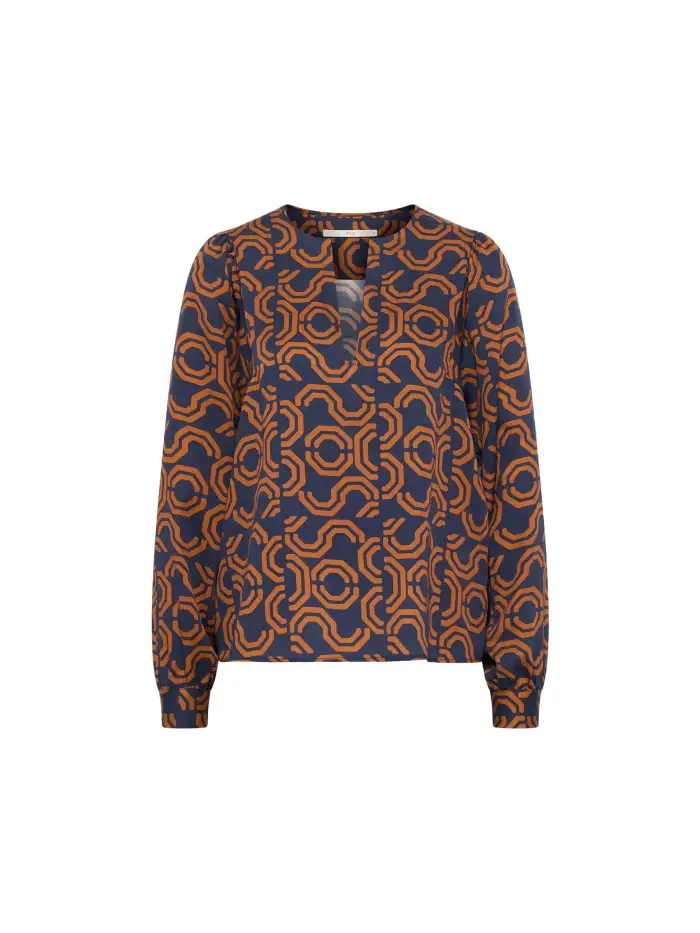Lanius Bluse mit Kräuseln Flash Sale