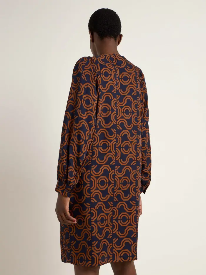 Lanius Kleid mit Kräuseln Saisonschlussverkauf