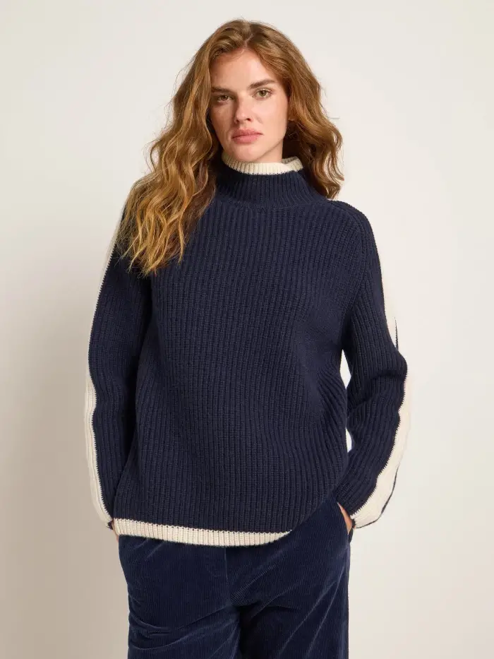 Lanius Pullover in Rippoptik (GOTS) Jubiläumsangebot