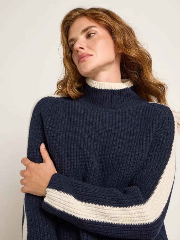 Lanius Pullover in Rippoptik (GOTS) Jubiläumsangebot