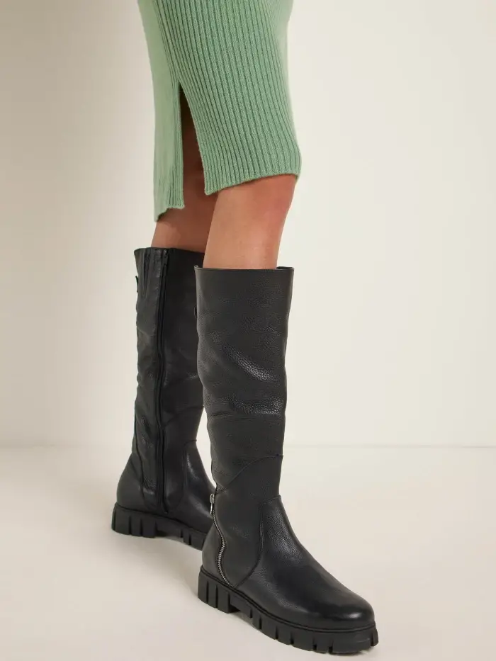 Lanius Rippen-Strickkleid Neueste Mode
