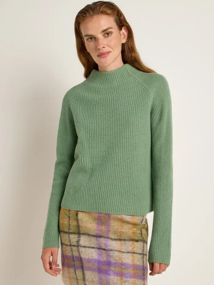Lanius Grobstrickpullover Große Rabatte