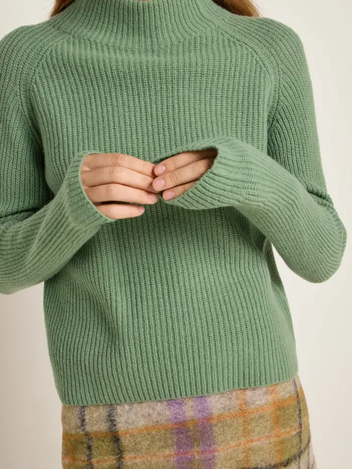 Lanius Grobstrickpullover Große Rabatte