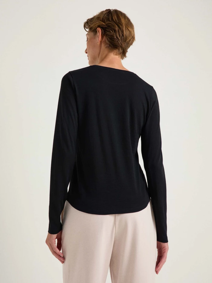 Lanius Langarmshirt (GOTS) 50% Rabatt mit kostenlosem Versand