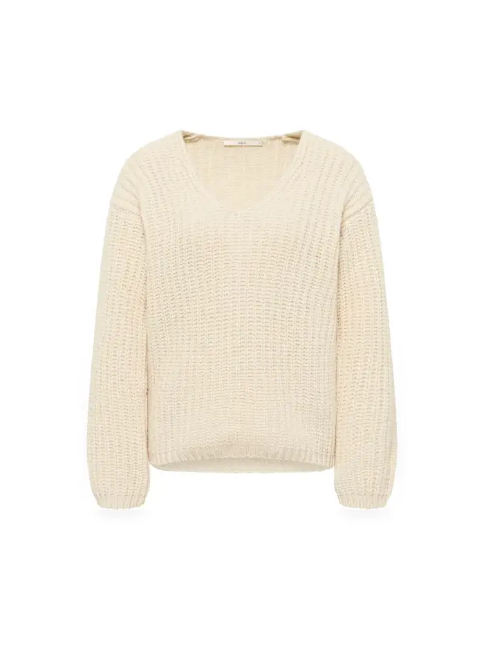 Lanius Pullover mit V-Ausschnitt (GOTS) Limitierter Zeitrabatt