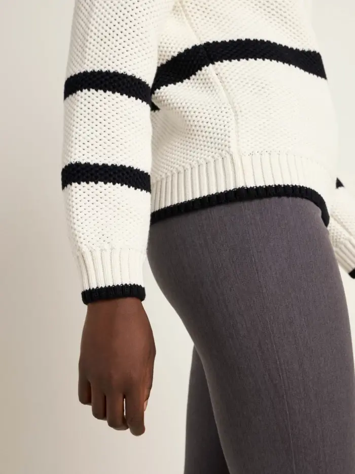 Lanius Blockstreifen Pullover (GOTS) Versandkostenfrei