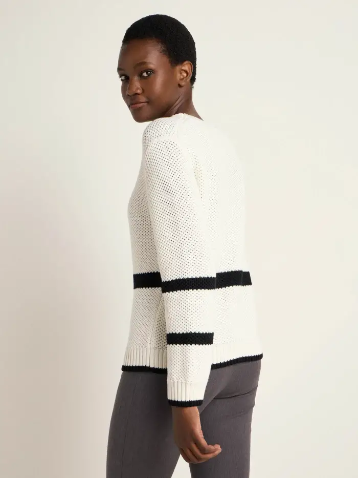 Lanius Blockstreifen Pullover (GOTS) Versandkostenfrei