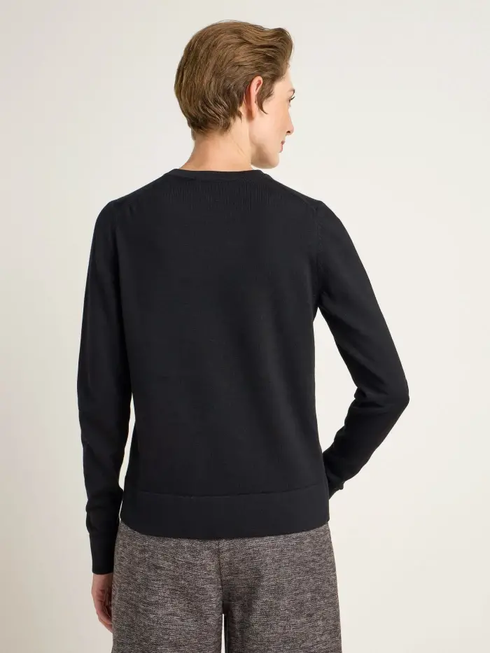 Lanius Rundhalspullover (GOTS) Cyber Monday