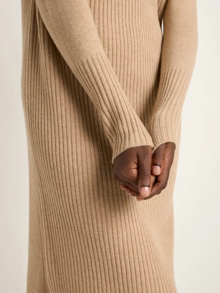 Lanius Rippen-Strickkleid Blitzangebot