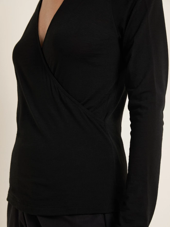 Lanius Shirt in Wickeloptik Bestseller